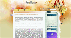 Desktop Screenshot of bastelideen.org